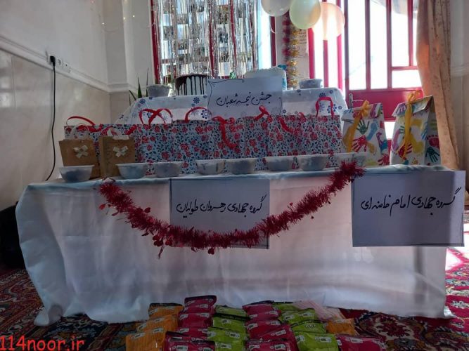 جشن تولد امام زمان (عج) ونیمه شعبان درمرکز خانه فرشتگان شهید حسین درخشانپور جشن تولد امام زمان (عج) ونیمه شعبان درمرکز خانه فرشتگان شهید حسین درخشانپور