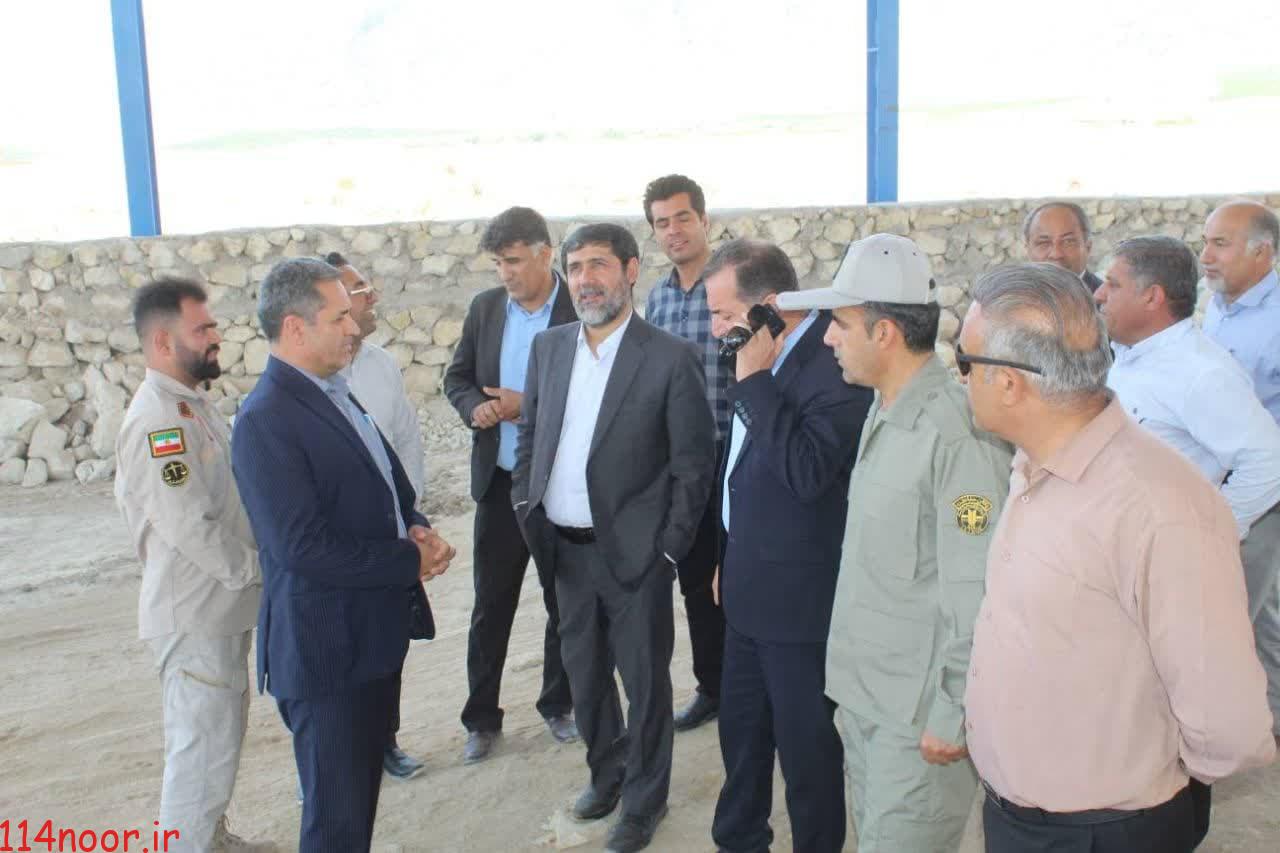با حضور مسئولان استانی و شهرستانی؛ بازدید نماینده مردم شهرستانهای باشت و گچساران از طرح ها و پروژه های عمرانی شهرستان باشت