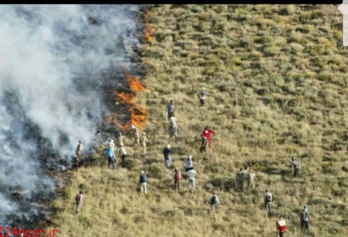 مهار دومین آتش سوزی شهرستان باشت مهار دومین آتش سوزی شهرستان باشت