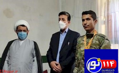 تجلیل از تکاور برتر مسابقات روسیه در دهدشت تجلیل از تکاور برتر مسابقات روسیه در دهدشت