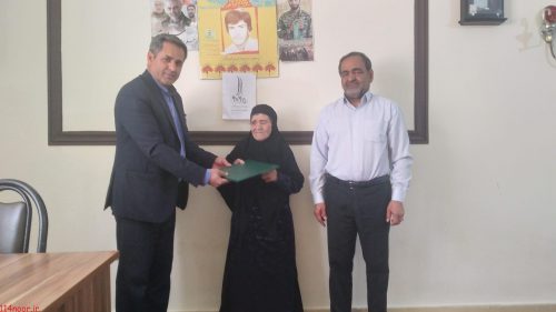 از سوی اداره ارشاد باشت صورت گرفت؛ تجلیل از خانواده شهید باشتی