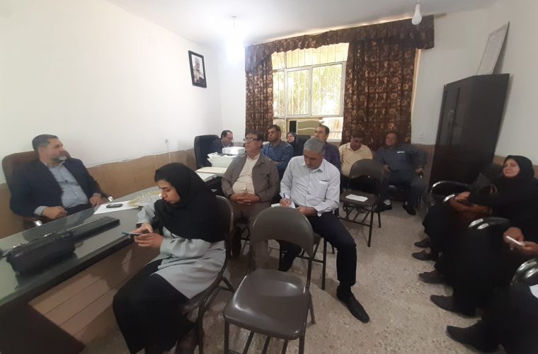 جلسه توجیهی دهمین دوره جشنواره روستاها و عشایر دوست‌دار کتاب در باشت برگزار شد