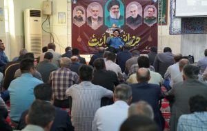 گرامیداشت شهدای مقاومت در شرکت بهره برداری نفت و گاز گچساران برگزار شد