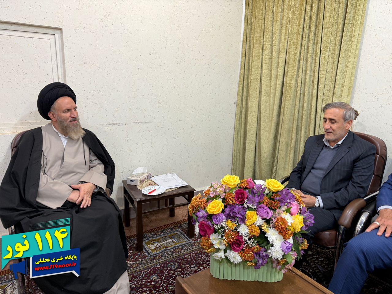 دیدار صمیمی مدیرعامل شرکت بهره برداری نفت و گاز گچساران با نماینده منتخب مردم شریف استان کهگیلویه و بویراحمد در مجلس خبرگان رهبری