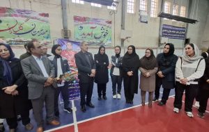 استقبال مدیرعامل شرکت بهره برداری نفت و گاز گچساران از ۲ ملی پوش تیم هندبال نفت گچساران 