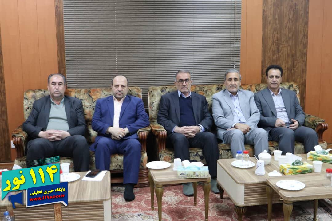 دیدار مدیرعامل شرکت بهره برداری نفت و گاز گچساران با استاندار کهگیلویه و بویراحمد