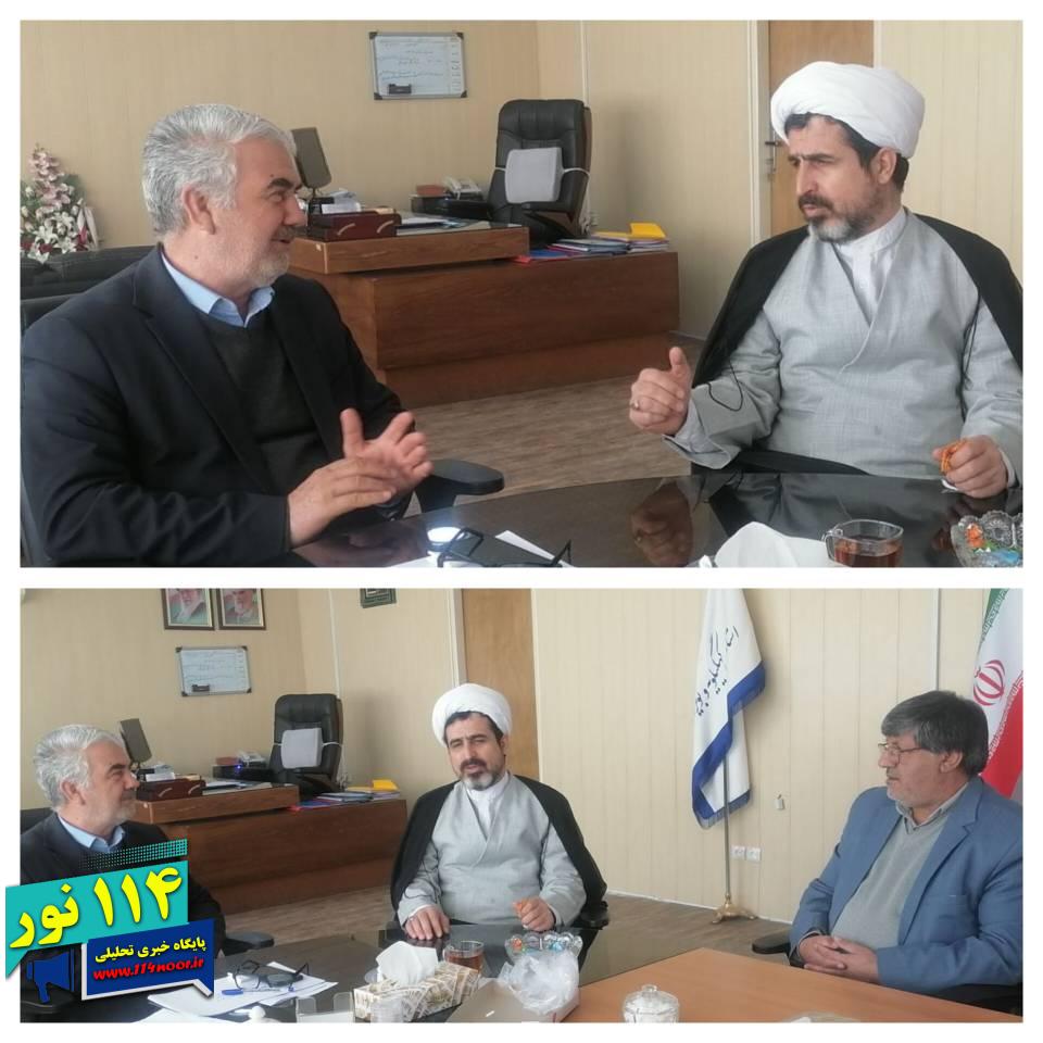 دیدار مدیر کل اوقاف و امور خیریه استان با معاون سیاسی و امنیتی استاندار کهگیلویه و بویراحمد