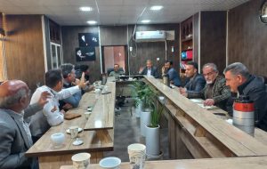 تشکیل جلسه کارگروه خدمات سفر نوروزی شهرداری 