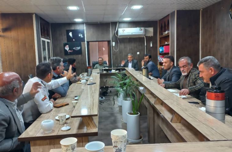 تشکیل جلسه کارگروه خدمات سفر نوروزی شهرداری 