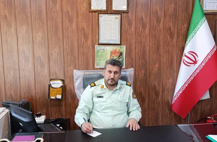 پیام تقدیر و تشکر فرماندهی انتظامی استان کهگیلویه و بویراحمد از کلانتر برتر استان