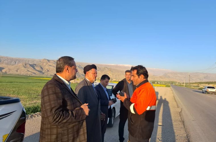 بازدید میدانی حجت الاسلام موحد از یک پروژه مهم در شهرستان کهگیلویه/پیشرفت ۸۰ درصدی پروژه ایمن‌سازی جاده دهدشت-سرفاریاب گامی مهم در کاهش تصادفات و بهبود تردد