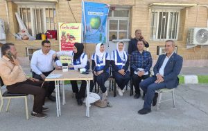 برپایی ایستگاه سلامت در شرکت نفت و گاز گچساران