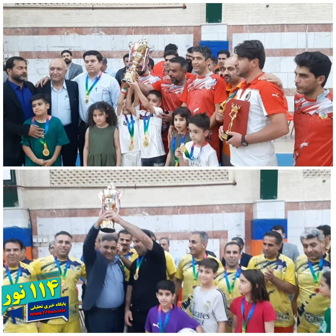 قهرمانان فوتسال جام ولایت شرکت نفت و گاز گچساران مشخص شدند