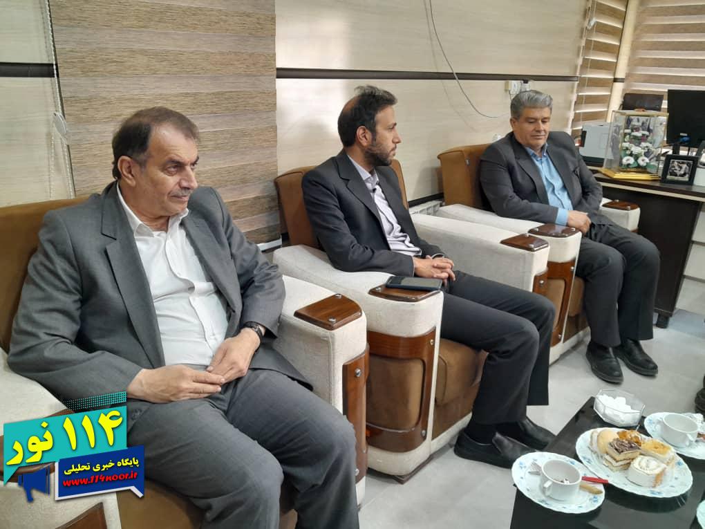 دیدار و گفت‌وگوی صمیمانه مدیرعامل هلدینگ اقتصاد، مردمی زیر مجموعه بنیاد تعاون بسیج با مدیرکل تعاون کارورفاه اجتماعی