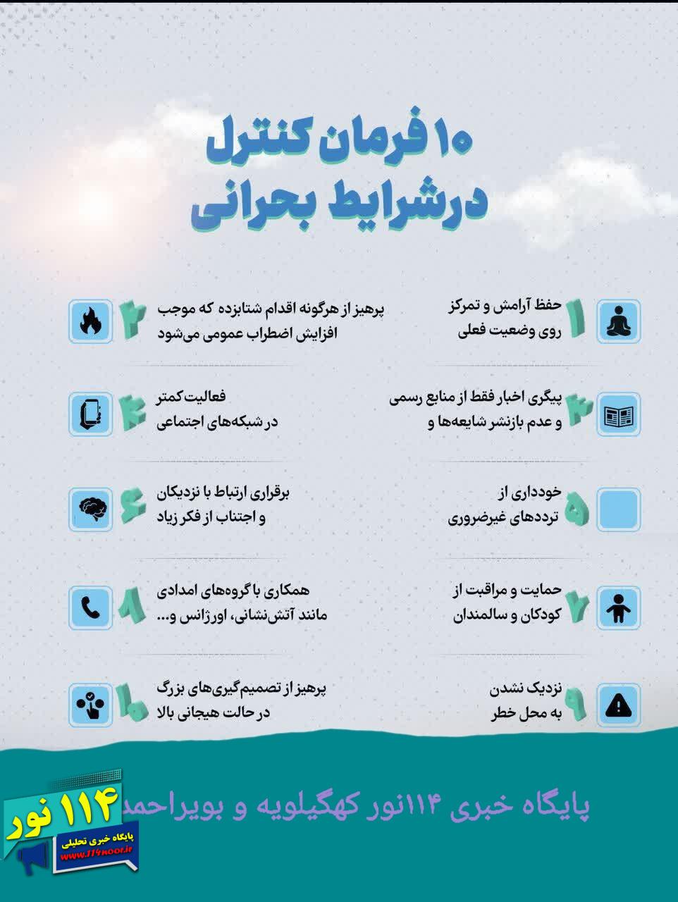 اینفوگرافی در شرایط بحران