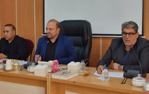 برگزاری جلسه کمیته جزء ۳ بند ب تبصره ۲ قانون بودجه ۱۴۰۳ با حضور معاون اقتصادی استاندار 