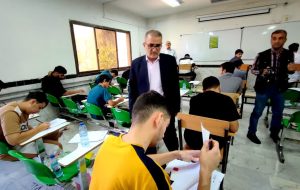 استاندار از محل برگزاری آزمون سراسری در شهر یاسوج بازدید کرد