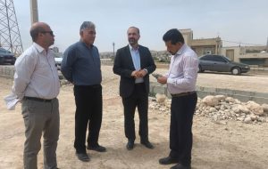 بازدید میدانی فرماندار شهرستان گچساران از پروژه‌های عمران شهری