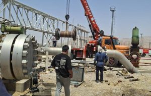 توسط عملیاتی‌های نفت و گاز گچساران صورت گرفت:عملیات باز کردن شیر ایمنی OTIS ایستگاه تقویت فشار قوی و تزریق گاز گچساران در دمای ۵۵ درجه