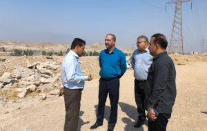 بازدید فرماندار شهرستان از پروژه‌های عمرانی شهرداری با همراهی معاون فرمانداری و‌شهرداری