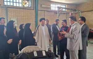 بازدید سید محمد موحد از مرکز آموزش فنی و حرفه ای دهدشت