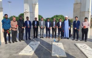 آغاز هفته وقف با غبارروبی گلزار شهدا در کهگیلویه و بویراحمد / تبریک هفته وقف و هفته وحدت و گزارش یک‌ساله اوقاف استان