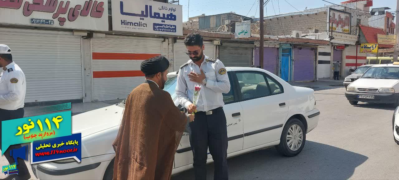 تجلی عشق و احترام؛ امام جمعه گچساران در دل ماموریت‌های نیروی انتظامی حاضر شد