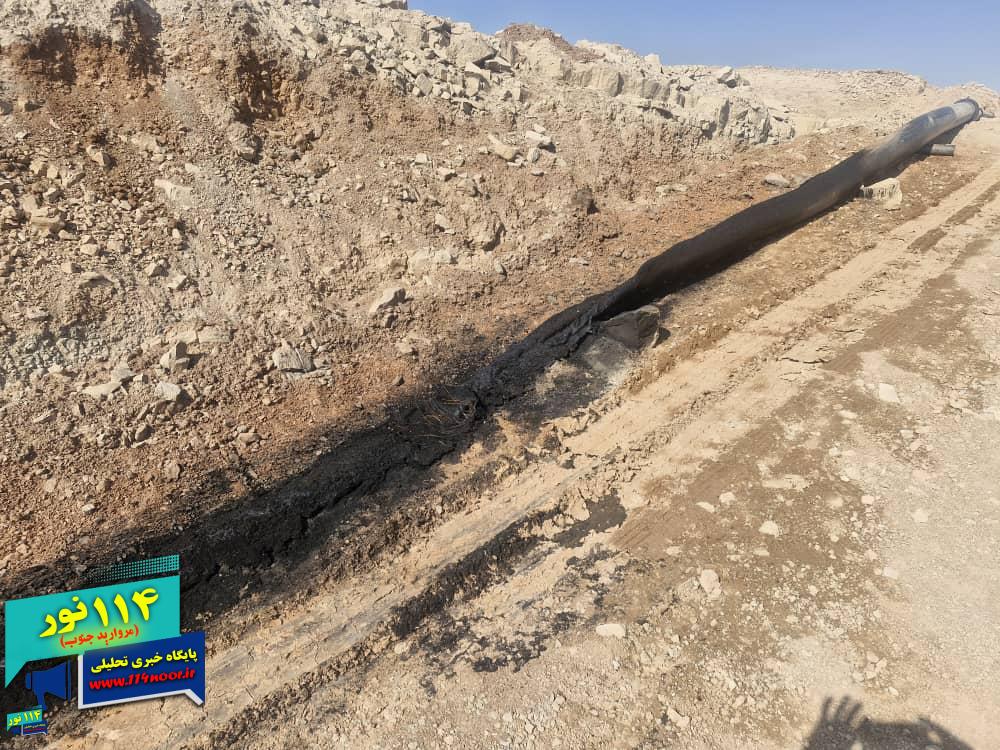 تعویض خط لوله ۱۶ اینچ آب تصفیه‌خانه خیرآباد به مخازن شماره ۳ با رویکردی جهادی در گچساران به پایان رسید