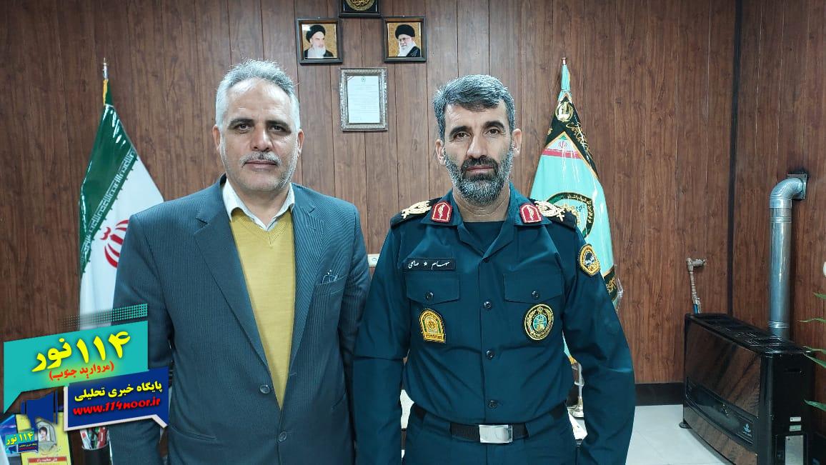 گام بلند فرماندهی نیروی انتظامی و مخابرات کهگیلویه وبویراحمدبرای تعامل وهمکاری دوجانبه