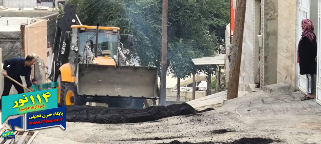 طلوع خدمات در دوگنبدان، از نور کیامرثی تا آسفالت رادک