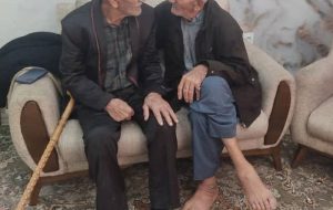 دیدار پس از ۸۰ سال دوری؛ مردی ۹۶ ساله زادگاهش در گچساران را یافت