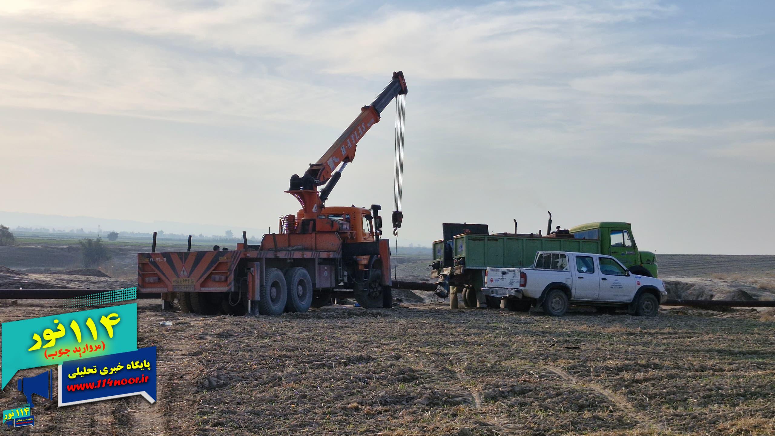 اجرای موفق عملیات ایمن‌سازی خط لوله راهبردی انتقال نفتا از گچساران به پتروشیمی بوعلی