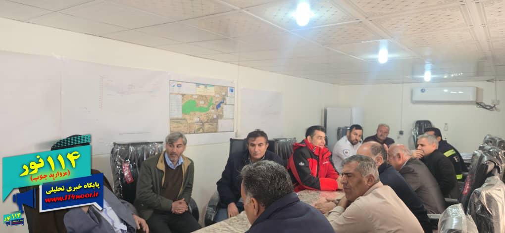 بازدید میدانی نماینده مردم کهگیلویه، بهمئی، چرام و لنده از محل حادثه سد سرپری