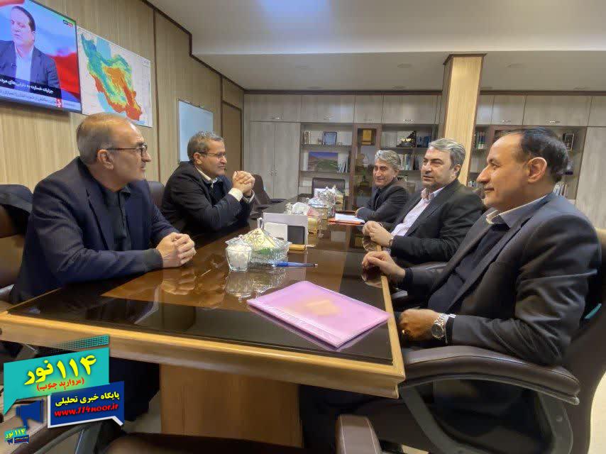 نشست استاندار کهگیلویه و بویراحمد و رئیس سازمان جهادکشاورزی با معاون وزیر جهاد کشاورزی برای تسریع در پروژه‌های آب و خاک