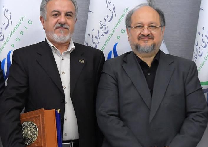 مراسم تودیع و معارفه مدیرعامل شرکت صنایع پلیمر گچساران برگزار شد