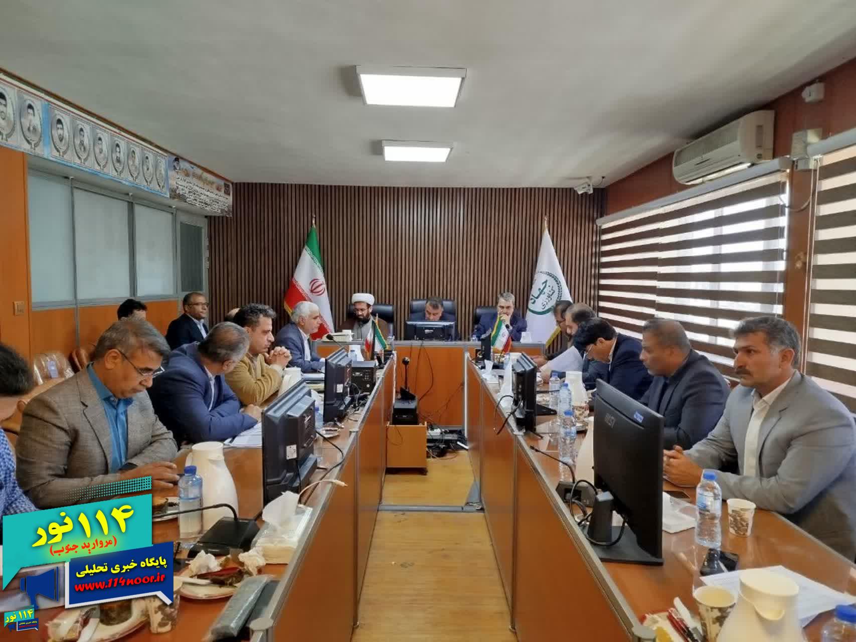 بهرامی در نشست با جهاد کشاورزی: فرمانداران در توزیع اعتبارات، عدالت را رعایت کنند