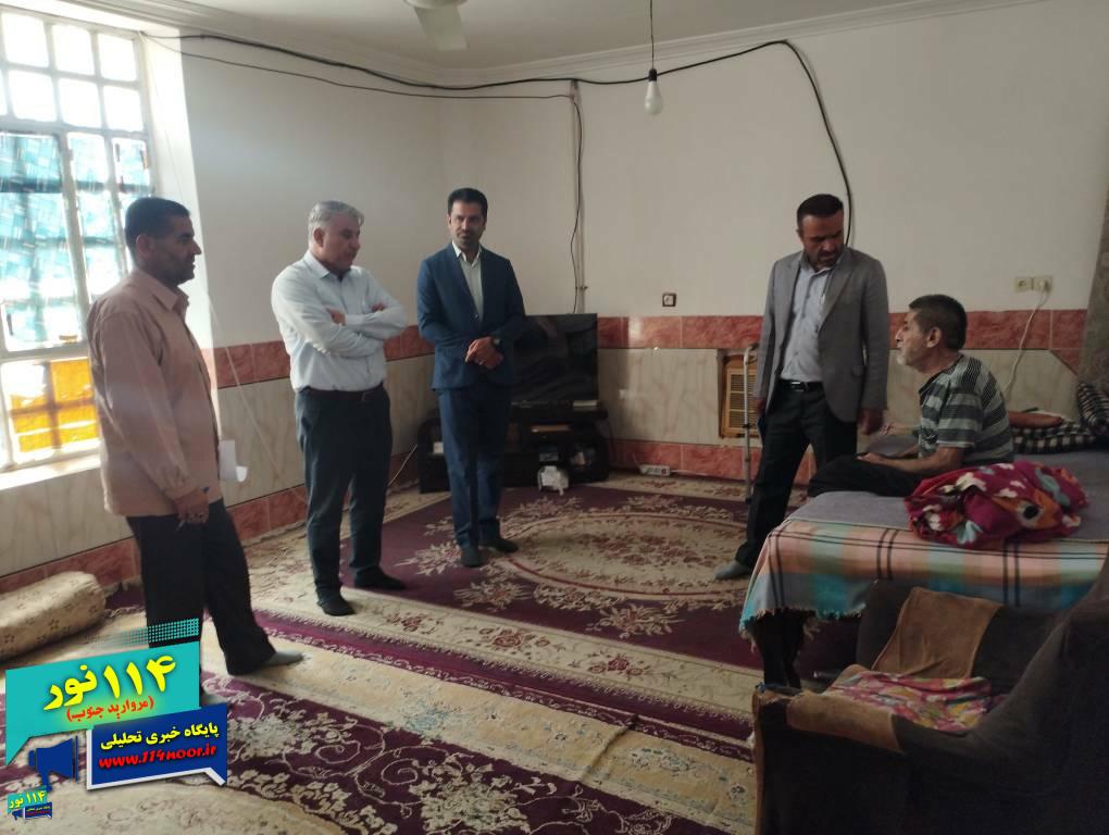 بازدید مشارکتی و میدانی کمیته امداد امام خمینی ره شهرستان گچساران و حوزه مسئولیتهای اجتماعی شرکت بهره برداری نفت و گاز گچساران ازمددجویان روستاهای مجاور تأسیسات نفت و گاز